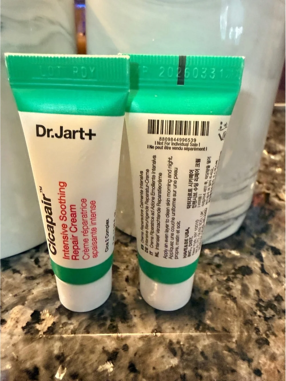 2 Count Dr.Jart+ Cicapair Intensive Soothing Repair Cream 5ml - Set of 2